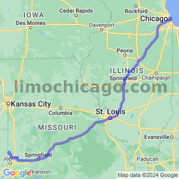 Limousine service to Chicago Loop