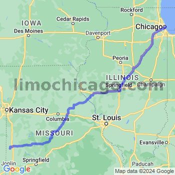 Limousine service to Chicago Loop