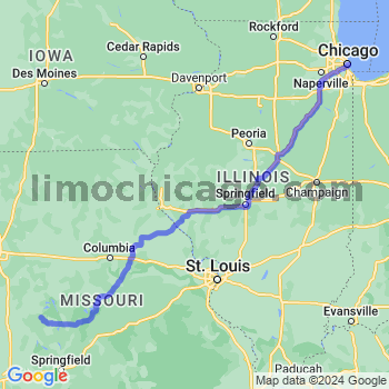 Limousine service to Chicago Loop