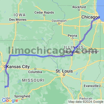 Limousine service to Chicago Loop