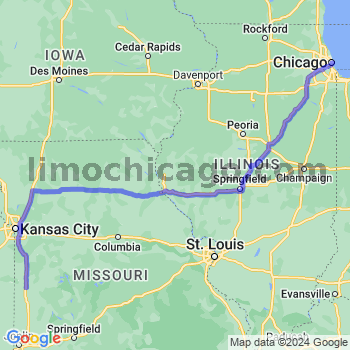 Limousine service to Chicago Loop