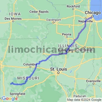 Limousine service to Midway airport (MDW)