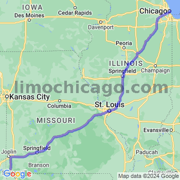 Limousine service to Chicago Loop