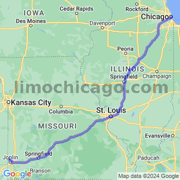 Limousine service to Chicago Loop