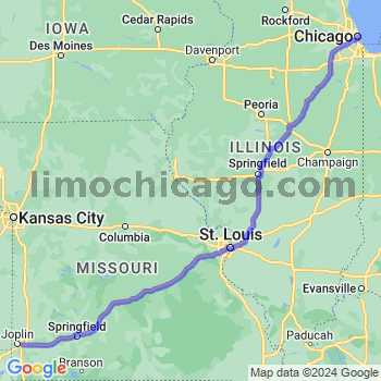 Limousine service to Chicago Loop