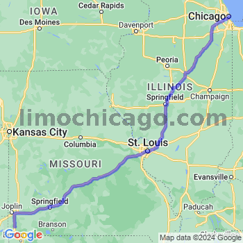 Limousine service to Chicago Loop