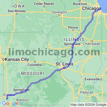 Limousine service to Chicago Loop
