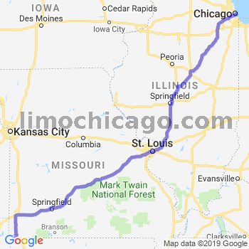 Limousine service to Chicago Loop