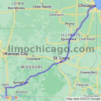 Limousine service to Chicago Loop