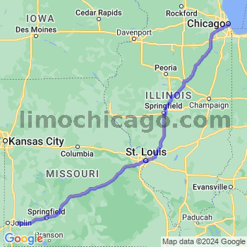 Limousine service to Chicago Loop