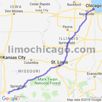 Limousine service to Chicago Loop