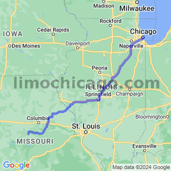Limousine service to Chicago Loop