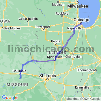 Limousine service to Chicago Loop