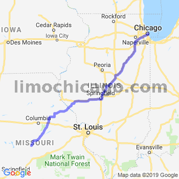 Limousine service to Chicago Loop