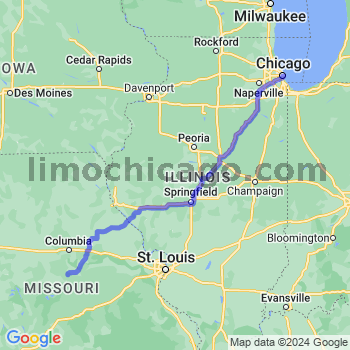 Limousine service to Chicago Loop