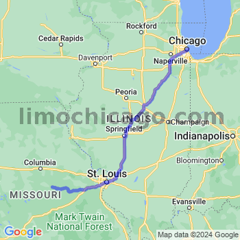 Limousine service to Chicago Loop