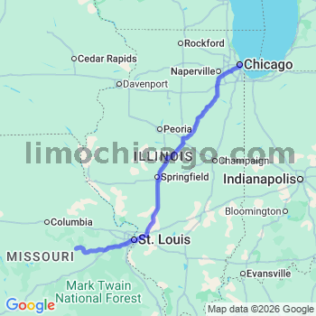 Limousine service to Chicago Loop