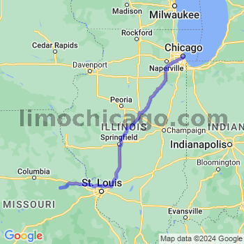 Limousine service to Chicago Loop