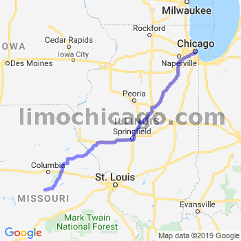 Limousine service to Chicago Loop