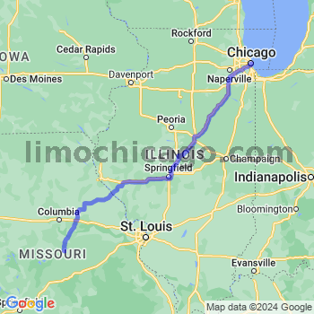 Limousine service to Chicago Loop