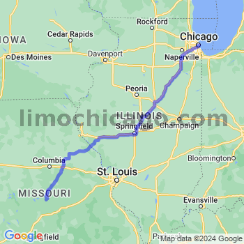 Limousine service to Chicago Loop