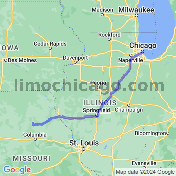 Limousine service to Chicago Loop