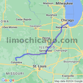 Limousine service to Chicago Loop