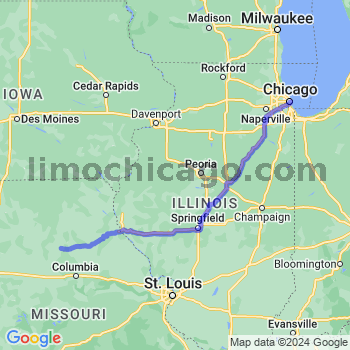 Limousine service to Chicago Loop