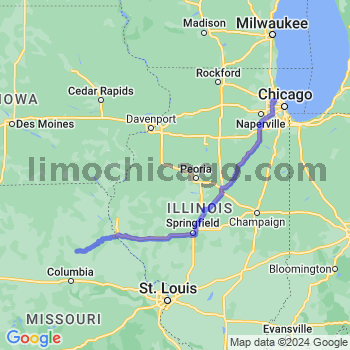 Limousine service to O'Hare airport (ORD)