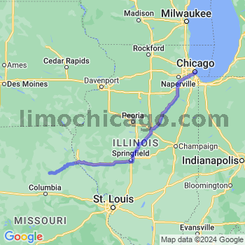 Limousine service to Chicago Loop