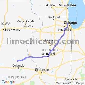Limousine service to O'Hare airport (ORD)