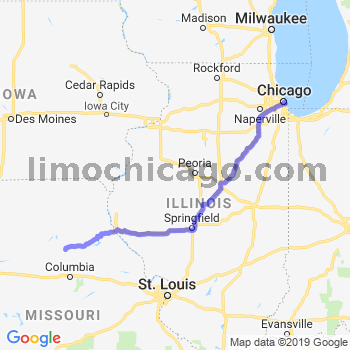 Limousine service to Chicago Loop