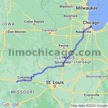 Limousine service to Chicago Loop