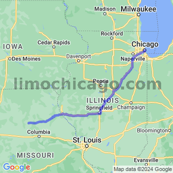 Limousine service to Chicago Loop