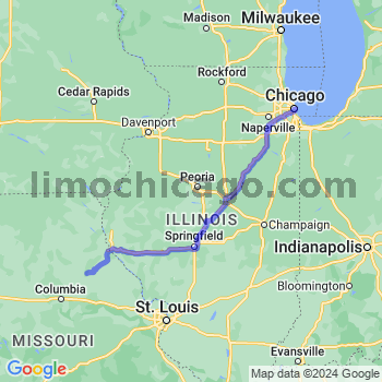 Limousine service to Chicago Loop