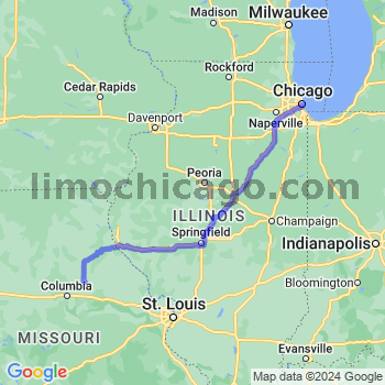 Limousine service to Chicago Loop