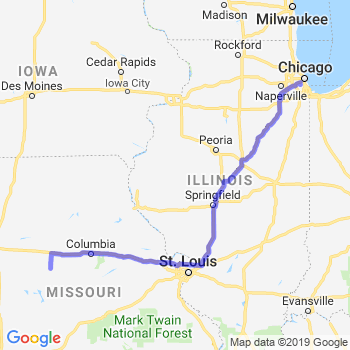 Travel from Sedalia to Midway airport Limousine service to Midway airport (MDW)