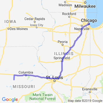 Travel from Sedalia to Chicago Loop Limousine service to Chicago Loop