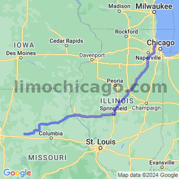 Limousine service to O'Hare airport (ORD)
