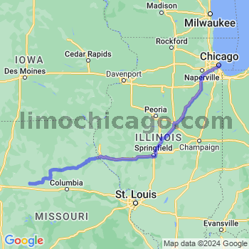 Limousine service to Chicago Loop