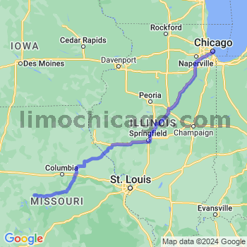 Limousine service to Chicago Loop