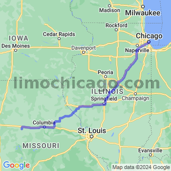 Limousine service to Chicago Loop