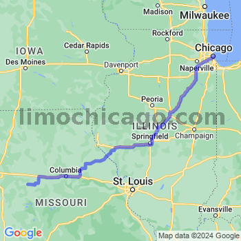 Limousine service to Chicago Loop