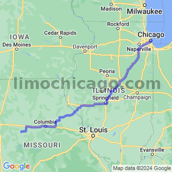 Limousine service to Chicago Loop