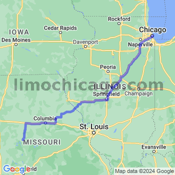 Limousine service to Chicago Loop