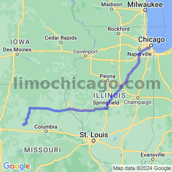 Limousine service to Midway airport (MDW)