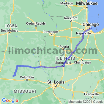 Limousine service to Chicago Loop