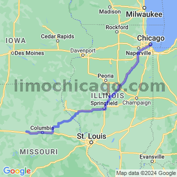 Limousine service to Chicago Loop