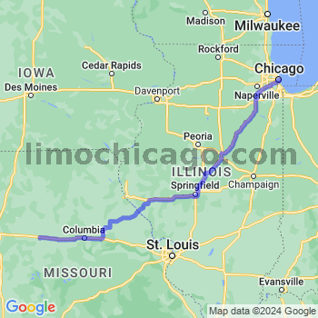 Limousine service to Chicago Loop