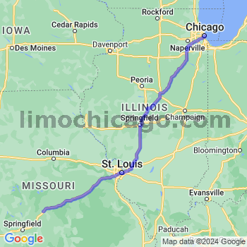 Limousine service to Chicago Loop